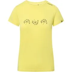 Viking T-shirt damski Lenta Bamboo Light Lady żółty, Rozmiar: S