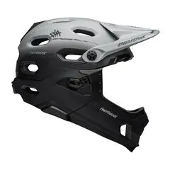 Kask full face BELL SUPER DH MIPS SPHERICAL fasthouse taco tuesday matte gray czarny, Kolor: czarny, Rozmiar: M (55-59 cm)