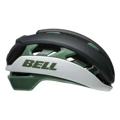 Kask gravel szosowy BELL XR MIPS SPHERICAL matte gloss scarab biały, Kolor: biało-zielony, Rozmiar: S (52-56 cm)