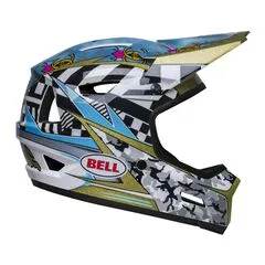 Kask full face BELL SANCTION 2 DLX MIPS caiden 24 gloss czarny biały  (LIMITED EDITION), Kolor: niebieski, Rozmiar: XL (59-61 cm)
