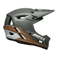 Kask full face BELL SANCTION 2 DLX MIPS alpine matte ciemny gray tan, Kolor: szary, Rozmiar: XL (59-61 cm)
