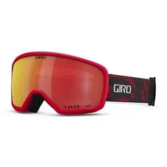Gogle zimowe GIRO RINGO czerwony REVERB (Szyba lustrzana kolorowa VIVID-Carl Zeiss EMBER 19-42% S2)