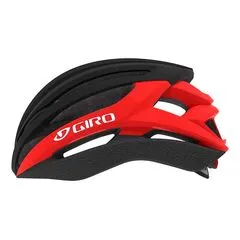 Kask szosowy GIRO SYNTAX matte czarny bright czerwony, Kolor: czerwony, Rozmiar: 51-55