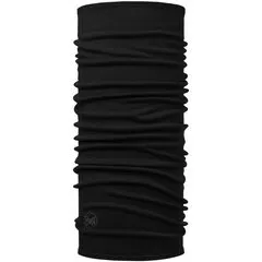 BANDANA BUFF MERINO MIDWEIGHT SOLID BLACK