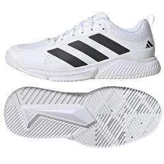adidas Buty Court Team 2.0 HR1239, Kolor: biały, Rozmiar: 45 1/3