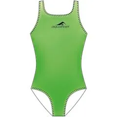 Strój kąpielowy dla dziewczynki Aquafeel Aquafeel Back zielony