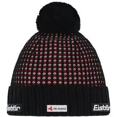 Czapka Eisbar Flow OS Pompon MÜ RL SKA czarna, Kolor: czarny, Rozmiar: one size