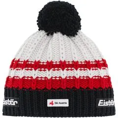 Czapka Eisbar Kova Pompon MÜ SKA czerwona, Kolor: czarny, Rozmiar: one size