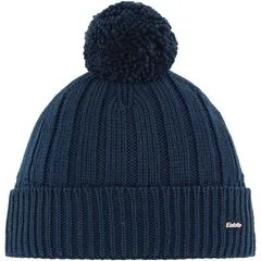 Czapka Eisbar Ayo Pompon MÜ z wełną merino granatowa, Kolor: granatowy, Rozmiar: one size