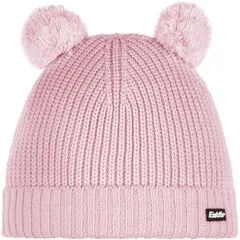 Czapka dziecięca Eisbar Ponti Pompon MÜ kids różowa