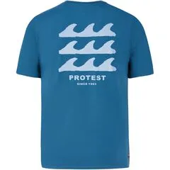 Koszulka do surfingu męska PROTEST PRTDeer niebieska, Kolor: niebieski, Rozmiar: XL