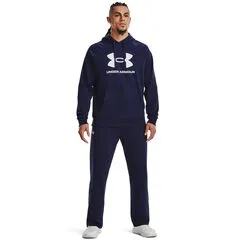 UNDER ARMOUR bluza bawełniana męska z kapturem Rival Logo