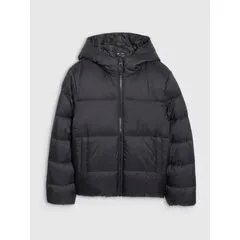 4F klasyczna pikowana kurtka 4FJWAW25TDJAM620 czarna, Kolor: czarny, Rozmiar: 122