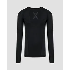 Koszulka z długim rękawem męska X-Bionic XCEED RUN SHIRT LS MEN X BLACK/RHINO ciemnoszara, Kolor: czarny, Rozmiar: M