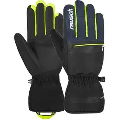 Rękawice narciarskie REUSCH Snow King czarno-zielone, Kolor: czarny, Rozmiar: 8.5