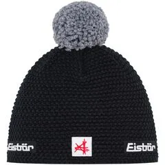 Czapka Eisbar Jamie Pompon MÜ SA czarna, Kolor: czarny, Rozmiar: one size