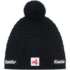 Czapka Eisbar Trail Pompon MÜ SA czarna, Kolor: czarny, Rozmiar: one size