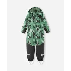 REIMA kombinezon narciarski dziecięcy Kurikka zielony, Kolor: zielony, Rozmiar: 128 cm
