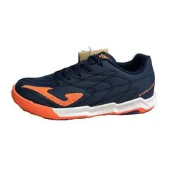 JOMA buty piłkarskie dziecięce na halę do futsalu EVOLUTION EVJW2503IN, Kolor: niebieski, Rozmiar: 36