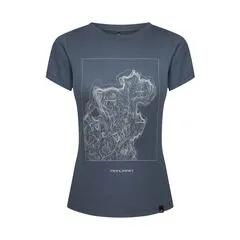 Fjord Nansen Koszulka NORTH CAPE WOMEN denim