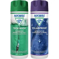 NIKWAX Zestaw pielęgnacyjny Twin Pack: Tech Wash / Polar Proof 2 x 300ml