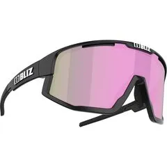 Okulary przeciwsłoneczne sportowe Bliz Fusion Small - Matt Black Brown Rose