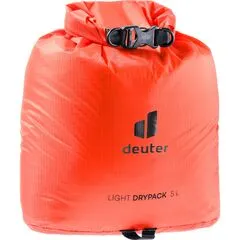 DEUTER Torba turystyczna Light Drypack 5, Kolor: pomarańczowy, Rozmiar: one size