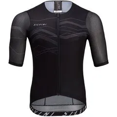 Koszulka Rowerowa Męska SILVINI Legno MD2000 czerwona, Kolor: czarny, Rozmiar: M