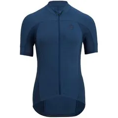 Koszulka Rowerowa Damska SILVINI Montella WD2024 granatowa, Kolor: granatowy, Rozmiar: L