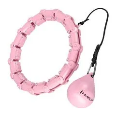 HHW02 Hula Hop Light Pink Z Wypustkami I Obciążnikiem HMS
