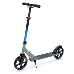 METEOR hulajnoga klasyczna z kauczukowymi kołami Urban A6 szara/niebieska METEOR hulajnoga klasyczna z kauczukowymi kołami Urban A6 szara/niebieska