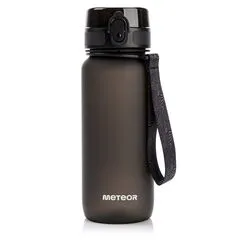 METEOR Bidon Sportowy 650 ml czarna, Kolor: czarny, Waga: 0.17