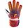 Rękawice bramkarskie dziecięce REUSCH Attrakt Solid Junior czerwono-żółte, Kolor: czerwony, Rozmiar: 8