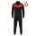 GIVOVA dres sportowy męski komplet bluza i spodnie Triacetato czarny/czerwony, Kolor: czarny, Rozmiar: S GIVOVA dres sportowy męski komplet bluza i spodnie Triacetato czarny/czerwony, Kolor: czarny, Rozmiar: S