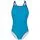 Damski strój kąpielowy Aquafeel V-Back niebieski