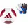 REUSCH rękawice bramkarskie Attrakt Starter Solid Junior + piłka nożna Adidas REUSCH rękawice bramkarskie Attrakt Starter Solid Junior + piłka nożna Adidas