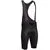 Spodenki Kolarskie Męskie z Szelkami SILVINI Gavia MP1605 czarne, Kolor: czarny, Rozmiar: M