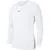 NIKE koszulka męska termoaktywna Dry Park First Layer JSY LS AV2609 100 biała, Kolor: biały, Rozmiar: L