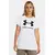 UNDER ARMOUR koszulka t-shirt damska Rival Logo SS biała, Kolor: biały, Rozmiar: L