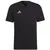 ADIDAS koszulka męska treningowa t-shirt sportowy Entrada czarna, Kolor: czarny, Rozmiar: XXXL