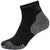 ODLO Skarpety Ceramicool Run Socks quarter czarne, Kolor: czarny, Rozmiar: 42/44