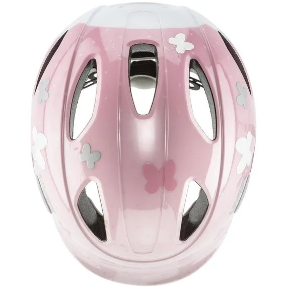UVEX Kask rowerowy dziecięcy Oyo Style różowy, Kolor: różowy, Rozmiar: 45-50, 2 zdjęcie