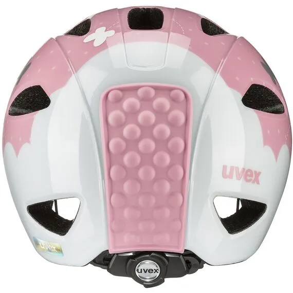 UVEX Kask rowerowy dziecięcy Oyo Style różowy, Kolor: różowy, Rozmiar: 45-50, 5 zdjęcie
