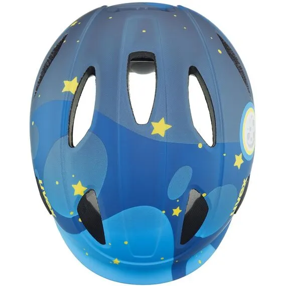 UVEX Kask oyo style (41/0/047/02/15), Kolor: niebieski, Rozmiar: 46-50, 7 zdjęcie