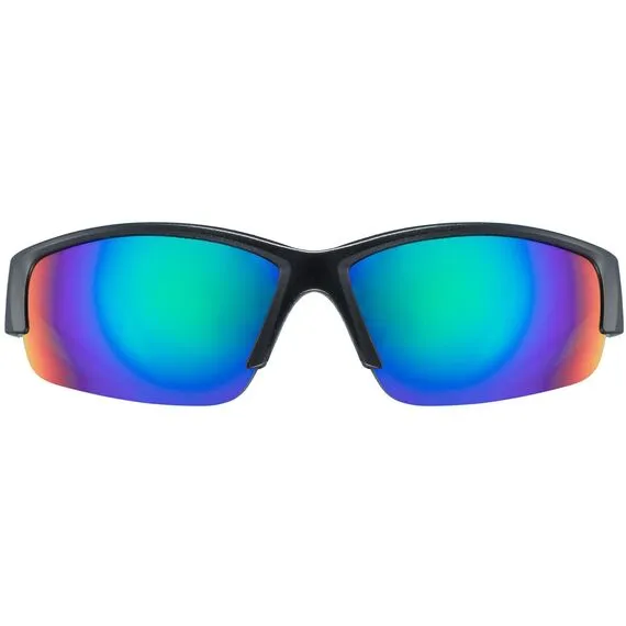 UVEX Okulary sportstyle 215 zielone, Kolor: czarny, Rozmiar: one size, 5 zdjęcie