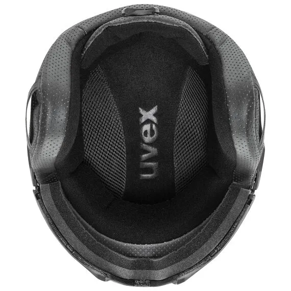 UVEX INSTINCT VISOR kask narciarski hardshell z goglami czarny, Kolor: czarny, Rozmiar: 60-62, 3 zdjęcie