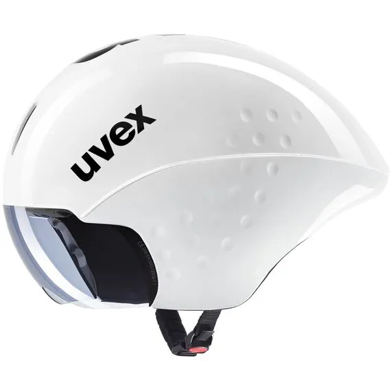 UVEX Profesjonalny kask rowerowy Race 8 (41/0/965/07/17), Kolor: biały, Rozmiar: 56-58