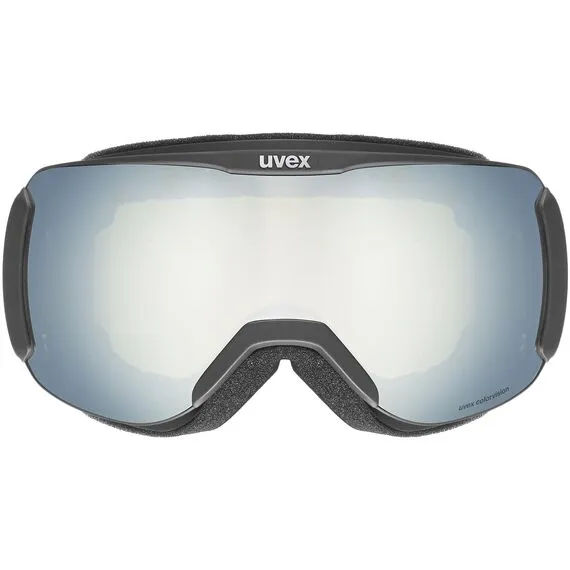 UVEX gogle narciarskie technologia supervison Downhill 2100 CV szare/czarne, Kolor: szary, Rozmiar: one size, 2 zdjęcie