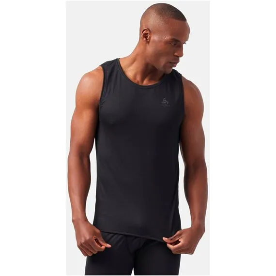 ODLO Podkoszulek męski BL TOP crew neck singlet ACTIVE F-DRY LI L, Kolor: czarny, Rozmiar: S, 2 zdjęcie