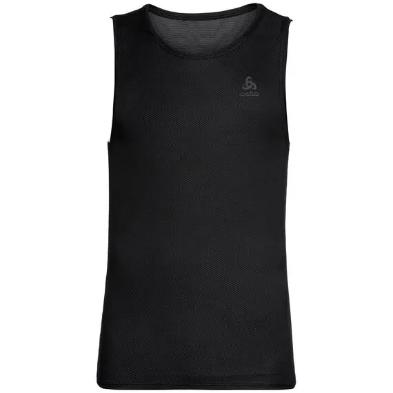 ODLO Podkoszulek męski BL TOP crew neck singlet ACTIVE F-DRY LI L, Kolor: czarny, Rozmiar: S